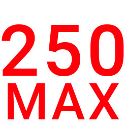 от 120 до 250